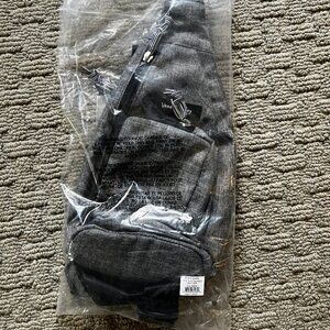 Vera Bradley Lighten Up Mini Sling Backpack in Grey Heather - NEW with tags